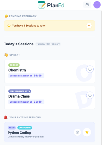 Simple and easy to use Kids view